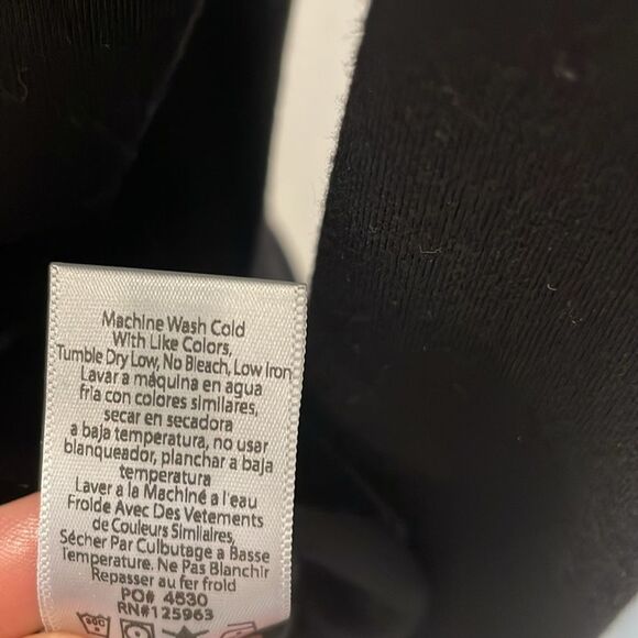 Beyond Yoga Black Shine On Velvet Front Hoodie Size Medium - Picture 6 of 9